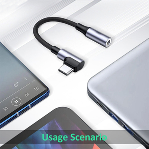 Adaptador DAC USB-C a 3.5mm con Salida de CA para Auriculares, Compatible con P40 - Product Image 3