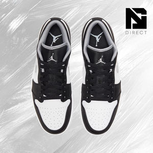 Air Jordan 1 Low 'Negro Gris Medio' Dropshipping, Zapatillas Deportivas de Alta Calidad con Cordones, Antideslizantes, de Diseño Elegante - Product Image 3