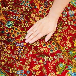 Tappeto di Lusso Vintage Fatto a Mano 60x90cm in Seta con Doppio Nodo e Design Albero della Vita, Lavabile e Antiscivolo, <span class=keywords><strong>per</strong></span> Preghiera - Product Image 6