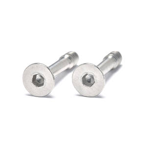 Painel de aço inoxidável parafuso reduzido <span class=keywords><strong>Shank</strong></span> parafusos parafusos haste longa Hex soquete escareado cabeça nivelada parafuso cativo com <span class=keywords><strong>Pin</strong></span> - Product Image 1