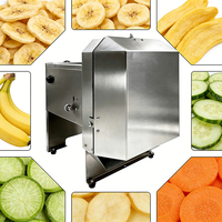 Compacte bananen snijmachine 220V 11,5kg voor nachtmarkten in Afrika, geen zware machines, makkelijk te verplaatsen