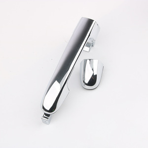 Kia Soul Door Handle Cover 82651-2K510 82661-2K510 Chrome Exterior Replacement Part Silver <b>ABS</b> Material - Product Image 3