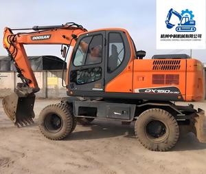 Escavatore Gommato Doosan DX150W-9 DH150W-7 da 15 Tonnellate con Motore Cummins, Escavatore Usato in Vendita - Product Image 4
