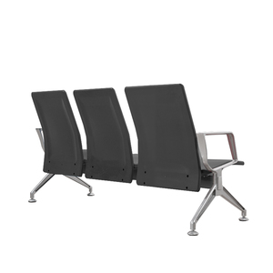 Silla de espera para 4 personas, banco público para aeropuerto con asiento acolchado de PU, para aeropuerto, hospital, banco, área de recepción - Product Image 6