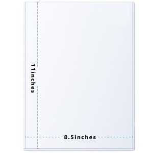 Disponibili Custodie Rigide Trasparenti per Carte 8.5 X 11 Pollici |   Protezioni per Stampe in Plastica Rigida |   Carta Fotografica e Buste Protettive per Cartoline - Product Image 5