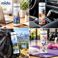 Botol Tumbler Termos 500 ml untuk Olahraga, Sublimasi, Cetak Kosong, Hadiah Bisnis, Outdoor, Botol Vakum