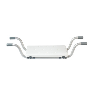 Adjustable Aluminum Alloy Shower <b>Stool</b> 76x86cm Foldable <b>Bathroom</b> Seat For Seniors And Pregnant Women - Product Image 2