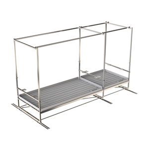 Système <span class=keywords><strong>de</strong></span> culture hydroponique mobile personnalisable, système <span class=keywords><strong>de</strong></span> culture vertical intérieur avec plateaux LED - Product Image 4