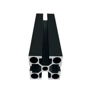 Perfil Cuadrado de Aleación de Aluminio Industrial 4040W-2.0 T5, Acabado Negro Arenado, Servicio de Corte, Serie 6000 - Product Image 5