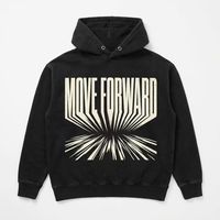 Sudadera con capucha negra extragrande personalizada de alto gramaje, estilo vintage con estampado desgastado, OEM, streetwear, MOQ bajo