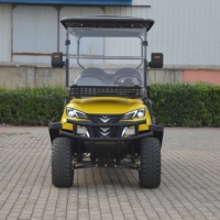 Voiturette de golf électrique 6 places UCB-14 avec contrôleur Curtis pour le transport en navette des centres de villégiature, le transfert des clients d'hôtel et la mobilité extérieure