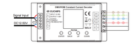 4CH DMX512 RDM éclairage de scène DMX contrôleur de décodeur à courant constant 12V DC entrée RGBW Led bandes PX709 décodeur DMX/RDM