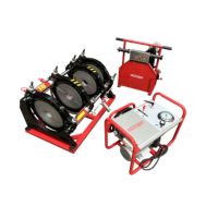 Máquina de soldadura por fusión a tope hidráulica de fábrica china de 90-315 mm / Máquina de soldar tuberías de PE / Soldadoras de polietileno para tuberías de HDPE