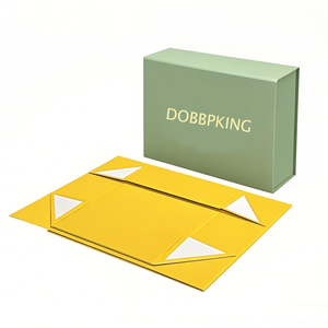 Valise en carton pliable magnétique à couvercle rigide <span class=keywords><strong>de</strong></span> luxe personnalisée pour vêtements, chaussures, emballage cadeau - Product Image 1