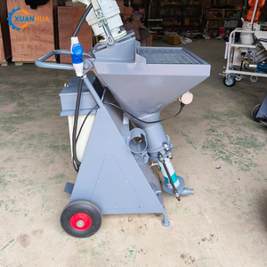 Máquina de Pulverización de Mortero a Diésel, Pulverizador de Yeso para Paredes de Alta Resistencia, Maquinaria de Revestimiento de Superficies de Construcción Asistida por <span class=keywords><strong>Compresor</strong></span> - Product Image 6