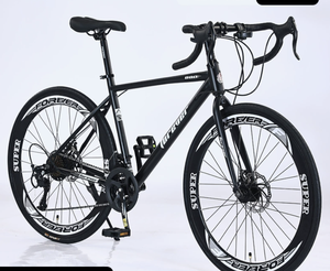 Wholesale High Carbon Steel <b>Frame</b> Disc Aluminum Rim Load Capacity Ultra-Light 700C Wheel Road Bike Drop Handlebars XT- SD High-C - Product Image 2