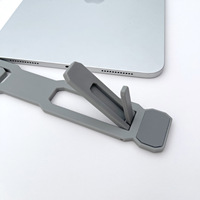 Support d'ordinateur pliable pour modèles 10-17 pouces, pour tablette, ordinateur portable, clavier, hauteur réglable, adhésif, portable, avec pieds