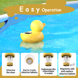 Dispensador de Cloro Automático para Piscinas, Químico Flotante para Desinfección, Directo de Fábrica, para Limpieza y Mantenimiento de Piscinas - Product Image 5
