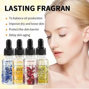 Huile <span class=keywords><strong>de</strong></span> soin des cuticules <span class=keywords><strong>de</strong></span> fleurs séchées naturelles biologiques avec logo personnalisé huile pour ongles réparatrice hydratante parfumée à la vitamine E - Product Image 2