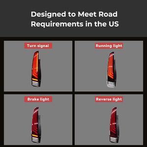 Accesorio Directo de Fábrica, Luces Traseras LED, Tercera Luz de Freno para Toyota Voxy Noah 2013 2016 2017 2018 2019 2020 <span class=keywords><strong>2021</strong></span> - Product Image 4