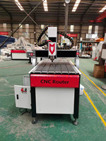 Machine de découpe de métal doux gravure sur acier CNC routeur Mini taille 6090 6012 6015 9012 9015 4 axes