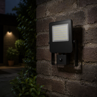Projecteurs d'éclairage à prix compétitif avec capteur, étanches IP65, OUTLUX E017EIS-200W, économiques, 110-120V, 200W, 20000lm, 120° de faisceau, CE