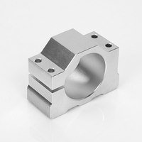 Support de fixation pour moteur CC à broche électrique usiné CNC en acier inoxydable et alliage d'aluminium – Offre Spéciale