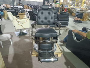 Venta al por mayor silla Barber Chair near Me sillas de barberos para la venta - Product Image 4