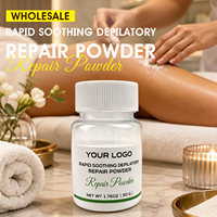 Poudre apaisante après épilation, poudre réparatrice à la calamine, soin après épilation, marque privée, fournitures de salon, 50g