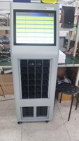 Station d'accueil pour caméra corporelle de gestion des preuves numériques, écran tactile 19-21,5 pouces, stockage 4 To, reconnaissance faciale et empreintes digitales