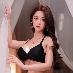 2-Loch Wasserfeste Sexpuppe Asiatische Puppe Erwachsenenpuppe Silikonmodell Weibliche Oralsex-Puppe Lebensechte Haut - Product Image 4