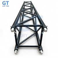 Système de toiture de scène modulaire à longue portée en treillis carré F44 en aluminium 6082 T6 robuste, directement de l'usine
