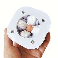 Nouveau masseur masculin OEM/ODM avec roues roulantes étanches en ABS+silicone pour entraînement et massage