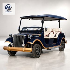 <span class=keywords><strong>Voiture</strong></span> électrique vintage personnalisable couleur, style allemand, configuration 2+1 rangées, pour transfert VIP, mariages, fêtes, visites touristiques et expositions - Product Image 1