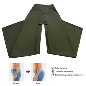 Pantalons de yoga pour femmes à taille haute, jambe droite, longueur entière, séchage rapide, effet lifting des fesses, vêtements de sport pour femmes, shapers de fitness - Product Image 4