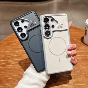 ฝาครอบด้าน TPU ปกป้องเลนส์ที่เป็นเอกลักษณ์สำหรับ <span class=keywords><strong>iPhone</strong></span> เคสโทรศัพท์แม่เหล็กแรงสำหรับ Samsung S26 Plus เคสโทรศัพท์อัลตร้า - Product Image 4