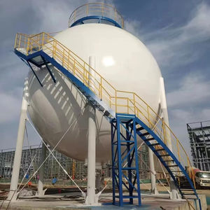 Réservoir de stockage sphérique d'air de <span class=keywords><strong>propane</strong></span> d'eau d'huile de Lpg Lng d'approvisionnement direct d'usine pour l'installation sur place de vente - Product Image 2