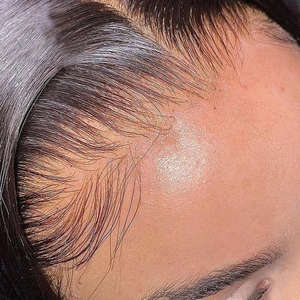 <span class=keywords><strong>Parrucche</strong></span> anteriori in pizzo, campione gratuito di donne nere, parrucca anteriore in pizzo, capelli umani - Product Image 5