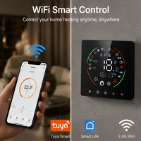 Termostato Inteligente Wifi Tuya para Calefacción por Suelo Radiante Eléctrico, Caldera de Gas, Control de Temperatura Programable Semanal con Pantalla LCD
