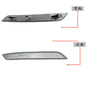 Reflector de Luz Lateral para Parachoques Delantero BMW X6 E71 63147187087 Izquierdo y Derecho Blanco ABS Halógeno Pieza de Repuesto - Product Image 1