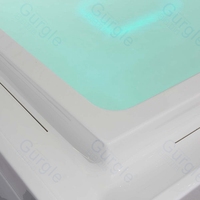 Nouveau design Baignoire spa Whirlpool Air Jet Baignoire de massage autoportante en acrylique blanc Jacuzzier pour adultes