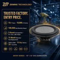 Subwoofer audio pour voiture 12 pouces, double bobine mobile, 2 ohms, 300W RMS, bobine mobile en cuivre, 600W PMPO, haut-parleur de basses pour système audio de voiture OEM