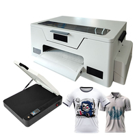 Imprimante DTF A3, machine d'impression numérique par transfert thermique pour l'impression personnalisée de t-shirts et de vêtements avec film DTF