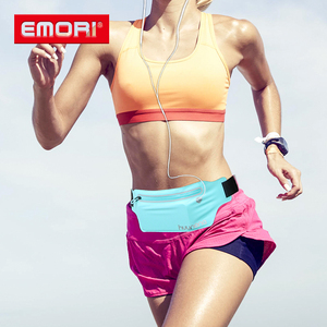 À L'eau <span class=keywords><strong>Lycra</strong></span> Super Mince Près <span class=keywords><strong>du</strong></span> corps Multifonctions En Plein Air Sport Taille Sac En Cours D'exécution Poche pour iPhone - Product Image 6