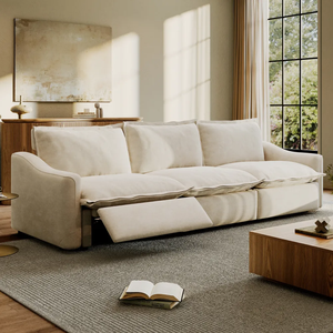 ชุดโซฟาปรับเอนได้อัตโนมัติ Atunus รุ่น Extendable Recliner Corner Smart Set ผ้าหุ้มสำหรับบ้าน เฟอร์นิเจอร์ห้องนั่งเล่นอเนกประสงค์ MH-151(5.21)(2) MH-1 - Product Image 1