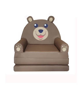 Canapé-lit pliable pour enfants Yocolor Factory, forme d'animal de dessin animé mignon, imperméable, en <span class=keywords><strong>mousse</strong></span>, pliable pour enfants - Product Image 1