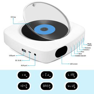 <span class=keywords><strong>Lecteur</strong></span> <span class=keywords><strong>CD</strong></span> Portable <span class=keywords><strong>lecteur</strong></span> <span class=keywords><strong>DVD</strong></span> haut-parleur intégré son de basse stéréo radio FM <span class=keywords><strong>HIFI</strong></span> BTH <span class=keywords><strong>lecteur</strong></span> <span class=keywords><strong>CD</strong></span> de musique - Product Image 3