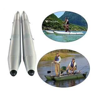 <strong>Wholesale</strong> PVC Inflatable Sea Banana <strong>Pontoons</strong> Boat Tubes for Floating Water Bike - Product Image 1