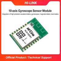 Hilink HLK-AS201 Akselerometer getaran 10 sumbu, modul gerakan/postur bidang magnetik sikap Sensor giroskop dengan getaran 10 sumbu