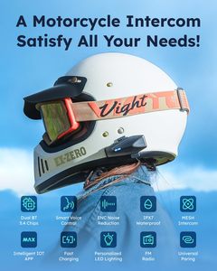Tai nghe Bluetooth xe máy ASMAX S1, thiết bị liên lạc nhóm Mesh cho mũ bảo hiểm, hỗ trợ <span class=keywords><strong>8</strong></span> người lái, tích hợp AI Voice & FM. - Product Image 6
